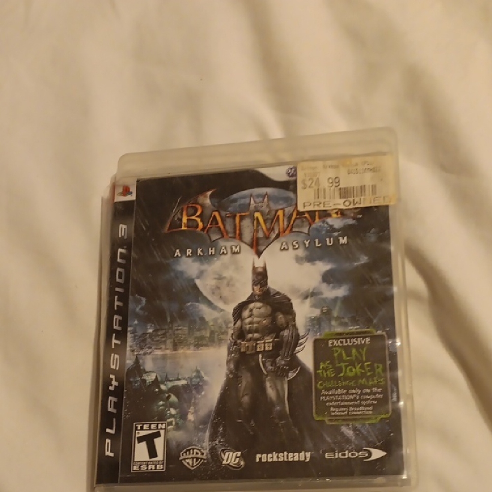 Sony Batman: Arkham Asylum for PlayStation 3 - Black and Blue